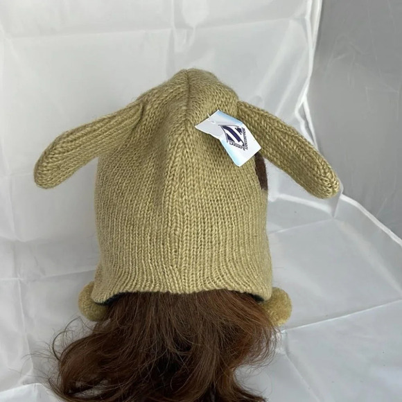 LACHEYS Collection NWT Kids/Adult 100% Wool Puppy Knitted Beanie Fleece LA - Picture 4 of 11